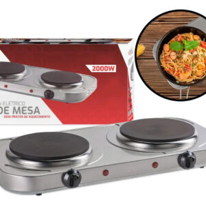 Fogão Elétrico de mesa 2 Bocas 2000W Agratto — Cozinha (grandes)
