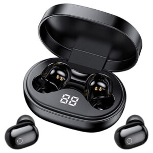 Fone Bluetooth 5.3 Tws Visor Led Caixa Carregadora Sem Fio