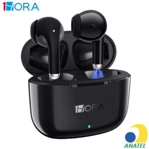 Fone de ouvido Bluetooth 5.3 Sem Fio 1HORA Intra auricular
