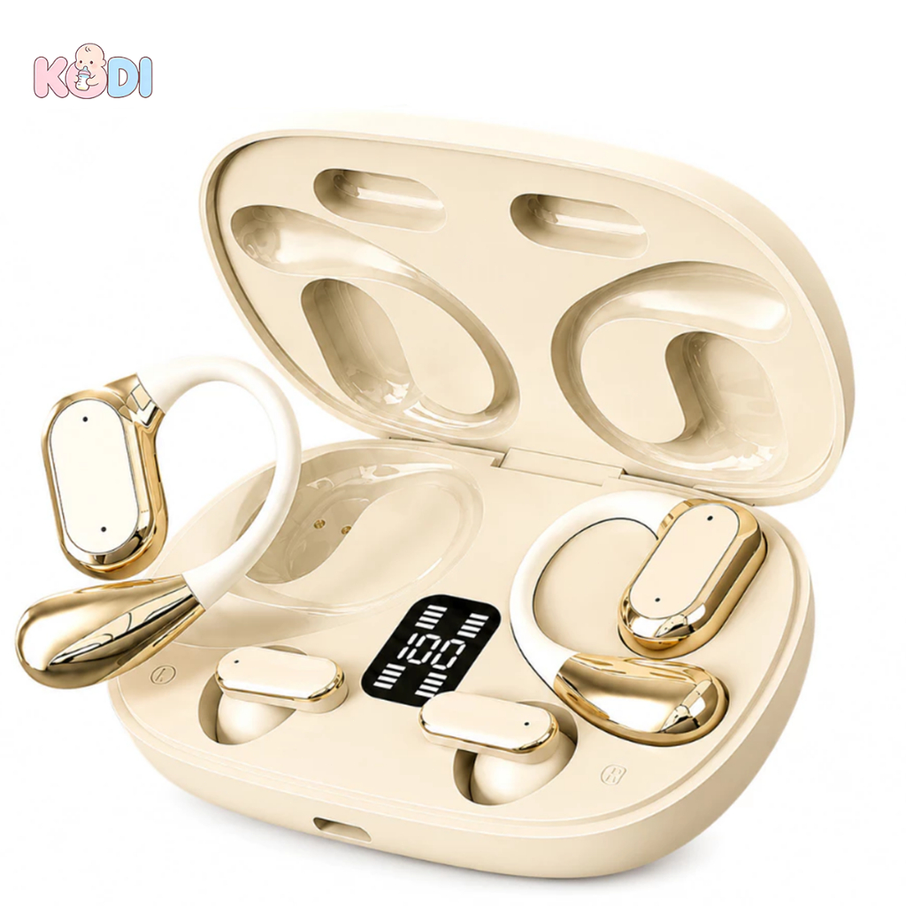 Fone de Ouvido Bluetooth 5.4 Sem Fio Tws Quatro Fones Display LED
