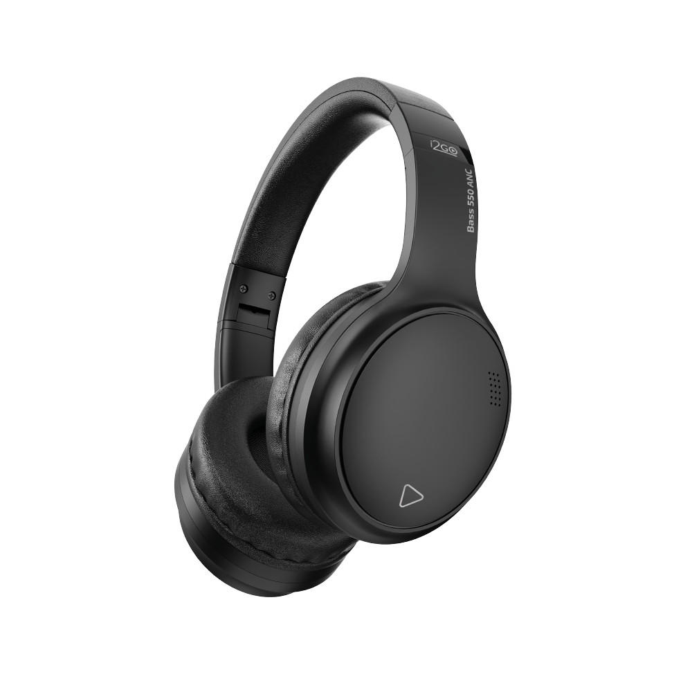 Fone De Ouvido Bluetooth Sem Fio Bass 550 ANC i2GO Com Cancelamento — Áudio e Fones