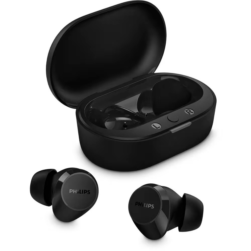 Fone de Ouvido Bluetooth TAT1209BK 00 com Microfone Philips — Áudio e Fones
