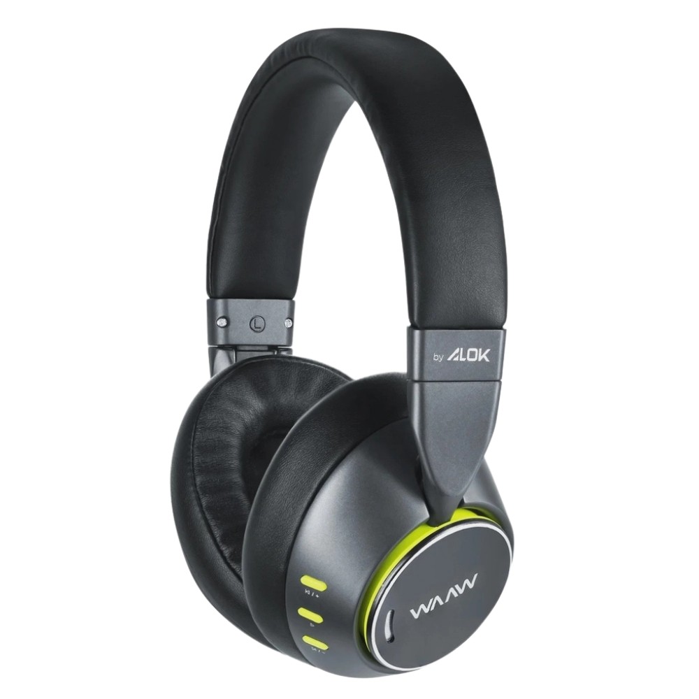 Fone de Ouvido Bluetooth Waaw by Alok, Sense 210 Over Ear com — Áudio e Fones