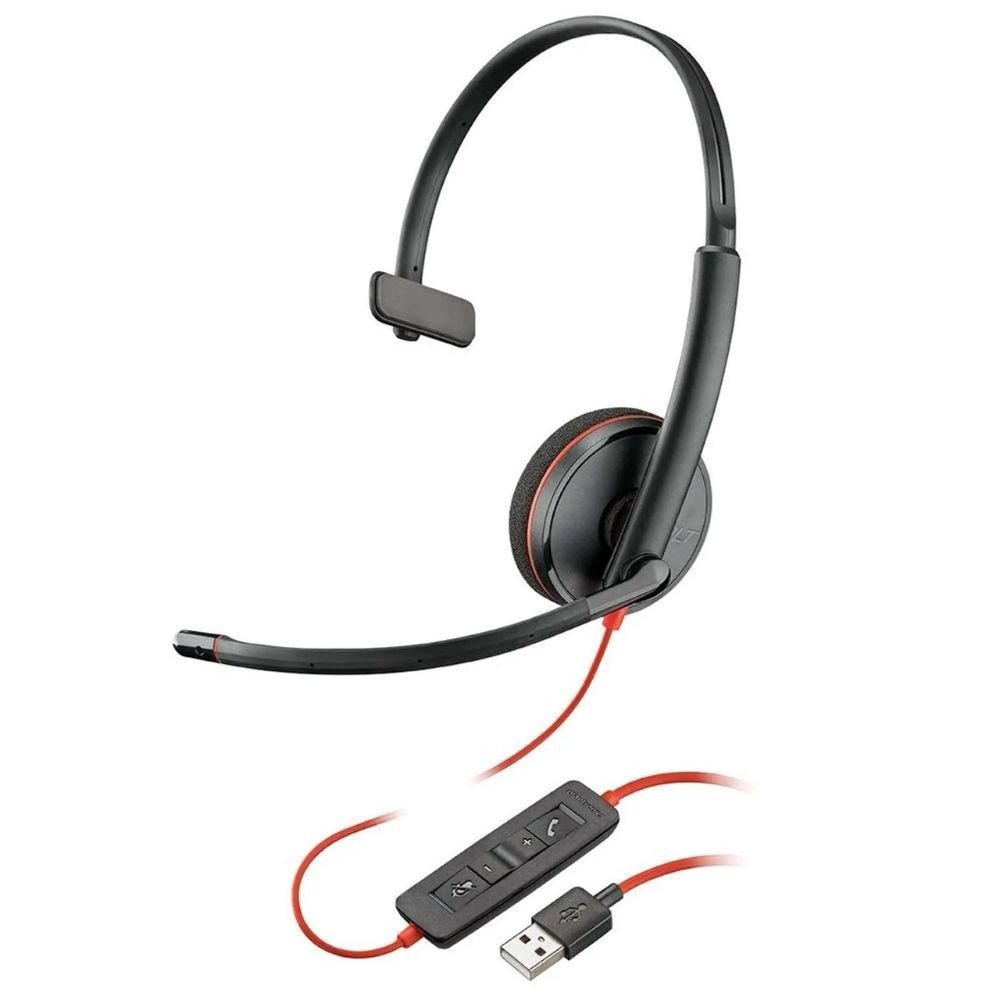 Fone De Ouvido Headset Poly Plantronics Blackwire