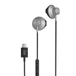 Fone de Ouvido i2GO Metal Beats 1,2m Preto e Cinza