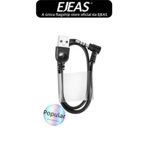 Fone De Ouvido Intercomunicador Bluetooth Ejeas Cabo De Carregamento