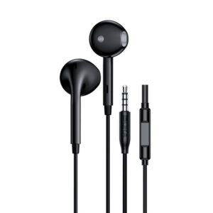 Fone de Ouvido Intra Auricular Com Fio 1Hora Conector 3.5mm Cabo 1,2m