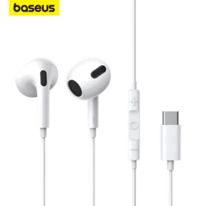 Fone De Ouvido Intra-Auricular Com Fio Baseus Microfone
