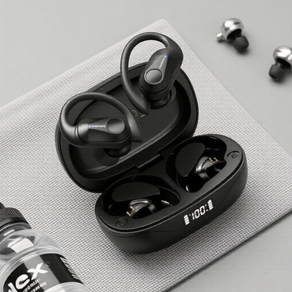 Fone de Ouvido Lenovo True Wireless, Bluetooth 5.3, Som Estéreo HiFi — Áudio e Fones