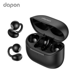 Fone de Ouvido Open Ear Dapon Bluetooth 6.0 Leve, Sem Fio e Com