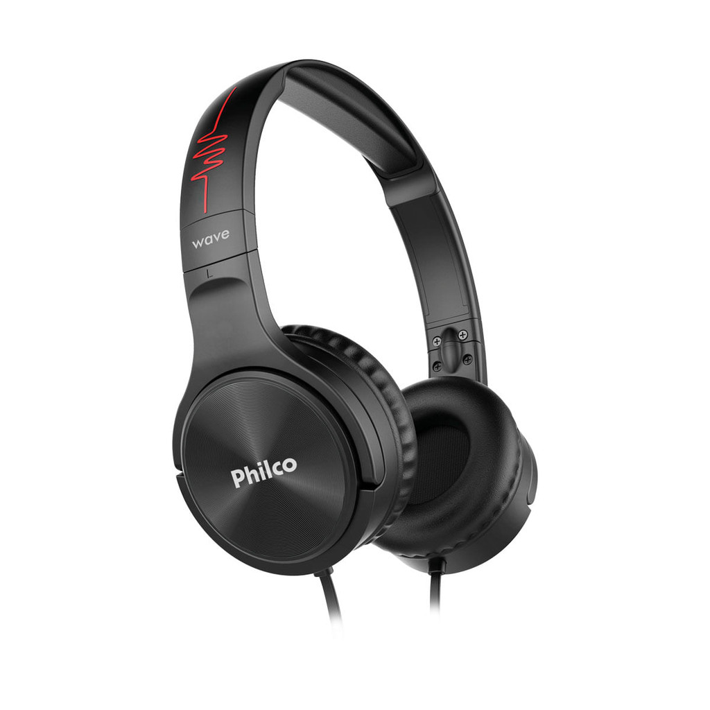 Fone de Ouvido Philco PFO02P Wave Flat — Áudio e Fones