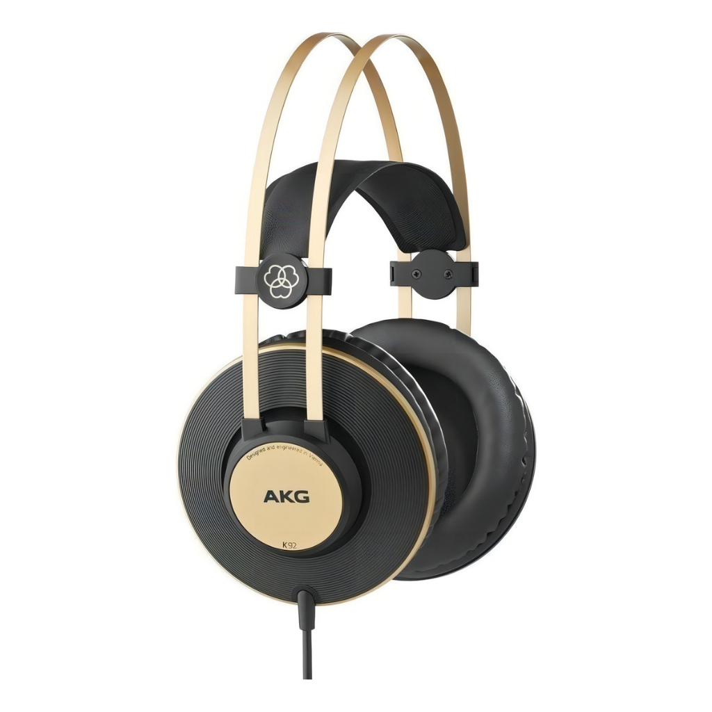 Fone De Ouvido Profissional Over-ear Akg Black Gold