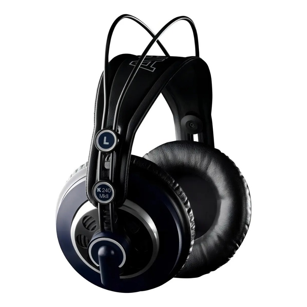 Fone De Ouvido Profissional Over-ear Akg Mkii Preto — Áudio e Fones