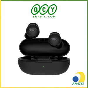 Fone de Ouvido Qcy Sem Fio Bluetooth 5.1 Tws Modo Game e Microfone ENC