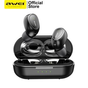 Fone De Ouvido Sem Fio Awei Tws Bluetooth Cancelamento de Ruído