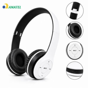 Fone de Ouvido Sem Fio Bluetooth Anti Ruído Áudio HD Premium