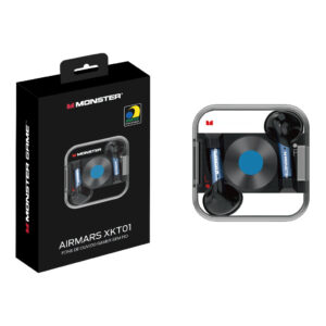 Fone de ouvido Sem Fio Monster Airmars Preto