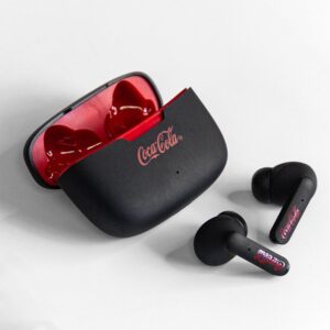 Fone de Ouvido Tws Preto Flow Earbuds Coca-Cola
