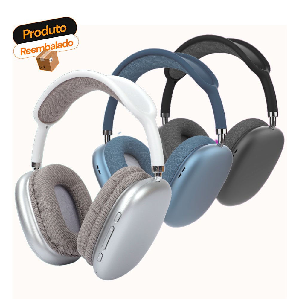 Fone de Ouvido Wireless Bluetooth 5.1 Microfone Integrado
