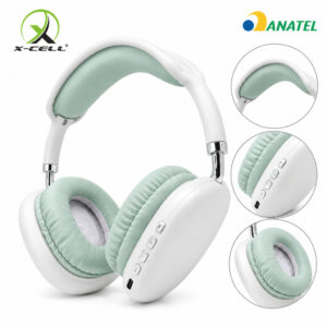 Fone De Ouvido X-cell Premium Headset Bluetooth 5.3 Sem Fio c