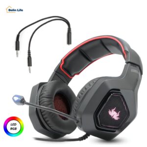 Fone Headset Gamer Knup com LED RGB Microfone Flexível 50mm USB e P2 em oferta — Shopee, 76% de desconto Fone Headset Gamer Knup com LED RGB Microfone Flexível 50mm USB e P2 em oferta — Shopee, 76% de desconto