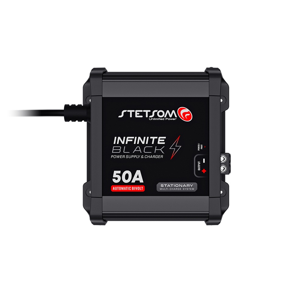 Fonte automotiva carregador digital infinite black stetsom 50 a