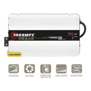 Fonte Automotiva Taramps Carregador Bateria 100~130 Amperes Dynamic