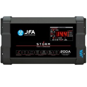 Fonte Carregador 200A Monovolt 220V Storm Jfa Som Automotivo Smart