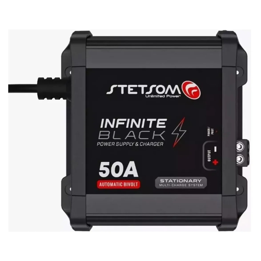 Fonte Carregador 50a Stetsom Infinite Amperes Som Automotivo Para