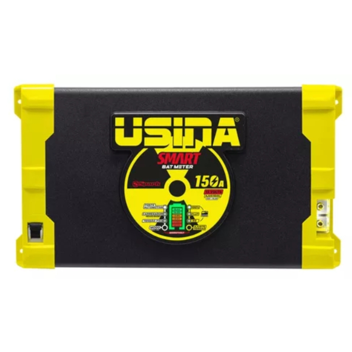Fonte Carregador Automotivo 150a Usina Smart Bat Meter Bivolt