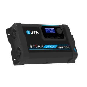 Fonte Carregador Automotivo Jfa Storm Lithium 70a Bivolt Bateria