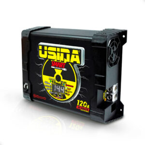 Fonte Carregador Bateria Usina Smart Connect 120A Amperes 12V Bivolt