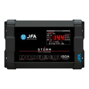 Fonte Carregador Jfa 150a Bivolt Storm Com Medidor Cca