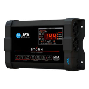 Fonte Carregador Jfa 60a Bivolt Storm Com Medidor Cca