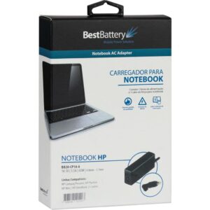 Fonte Carregador Notebook HP 65W 19V BestBattery