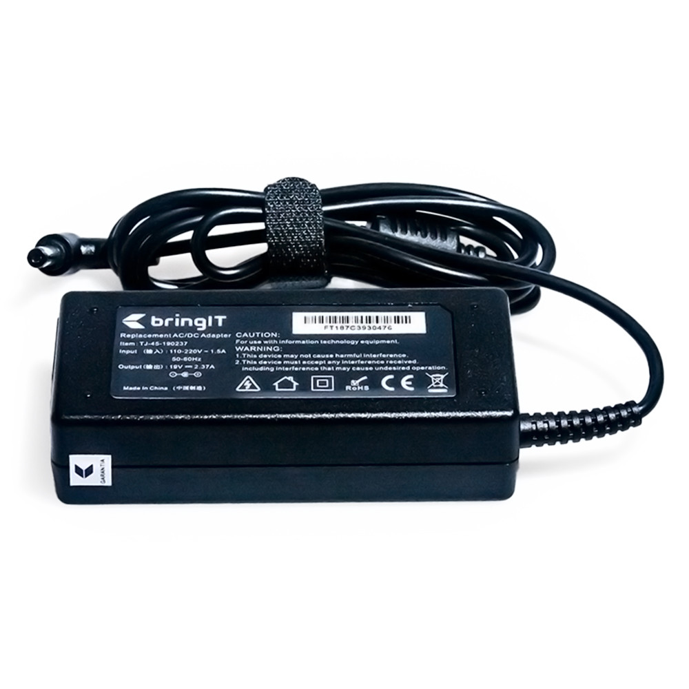 Fonte Carregador para Notebook Acer Aspire 19V 2.37A 45W — Celulares e Acessórios