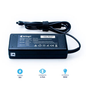 Fonte Carregador para Notebook Acer Aspire N19C1 19V 4.74A 90W