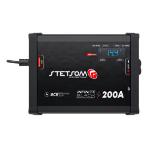 Fonte Carregador Stetsom Infinite 200a Amperes Som Automotivo Para