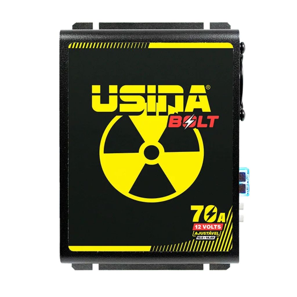 Fonte Carregador Usina Bolt 70A Bivolt 12V — Celulares e Acessórios