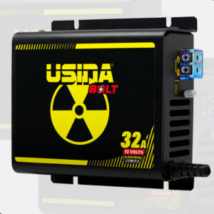 Fonte Carregadora de Bateria Usina Bolt 32A Bivolt com 375W para Som