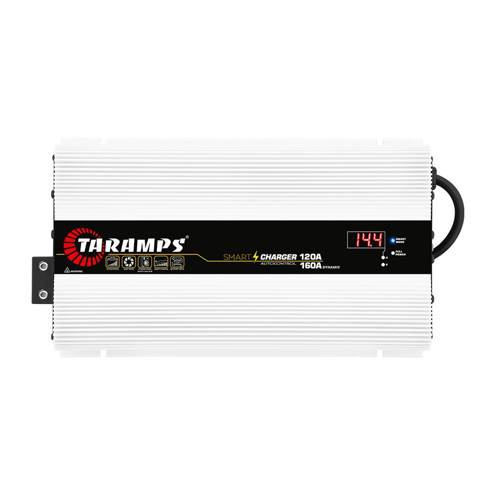 Fonte Carregadora Taramps 120a 160a Amperes 1700W Smart Charger Som — Som Automotivo
