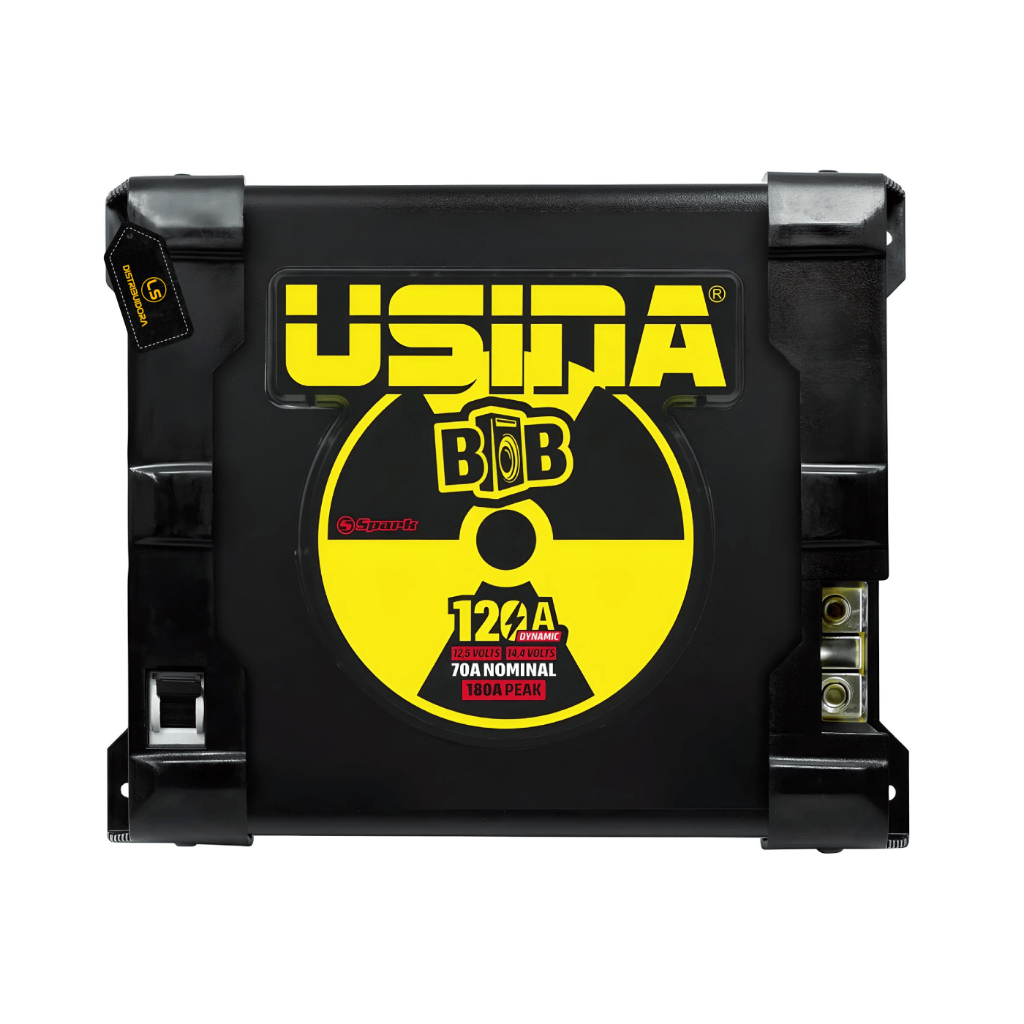 Fonte Carregadora Usina 120A Amperes Bob Para Som De Carro 12v Spark