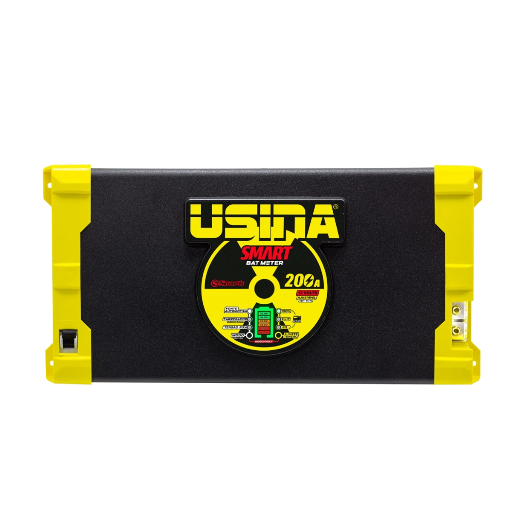 Fonte E Carregador Usina 200a Smart Bat Meter Monovolt 220v