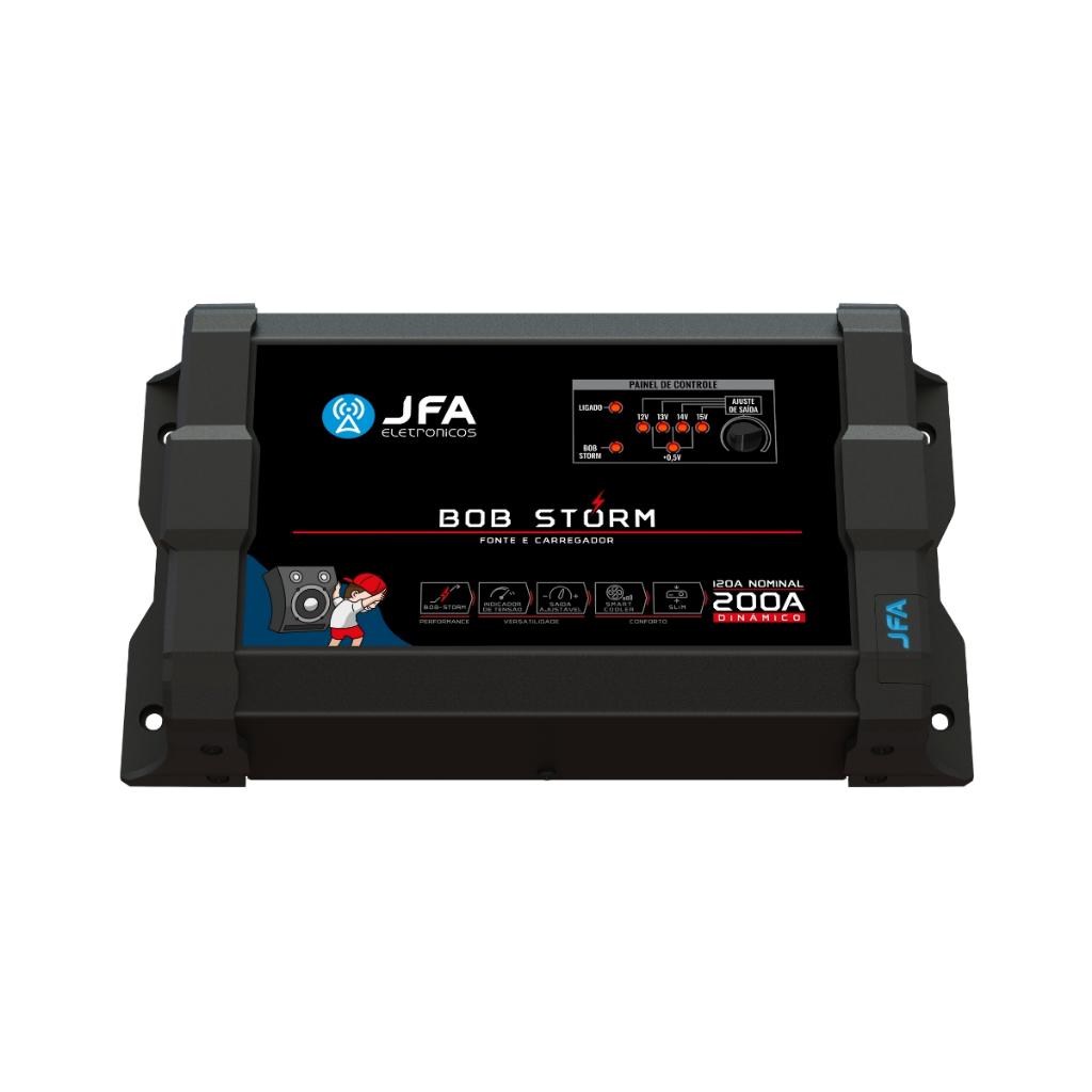 Fonte Jfa Carregador Automotiva Jfa 200a Bob Storm