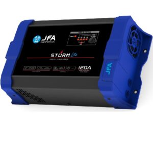 Fonte Jfa Lite 120A Bivolt Carregadora de Bateria De Trio Paredão Som