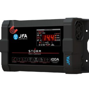 Fonte Jfa Storm 100A Bivolt Carregadora Bateria Para Som Automotivo