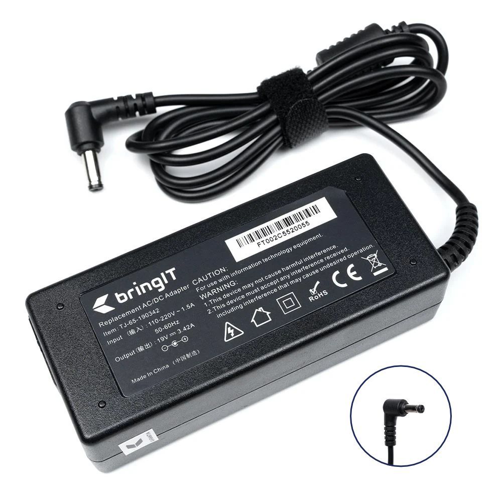 Fonte para Notebook compatível com Acer Aspire 19V 3.42A 65W — Informática