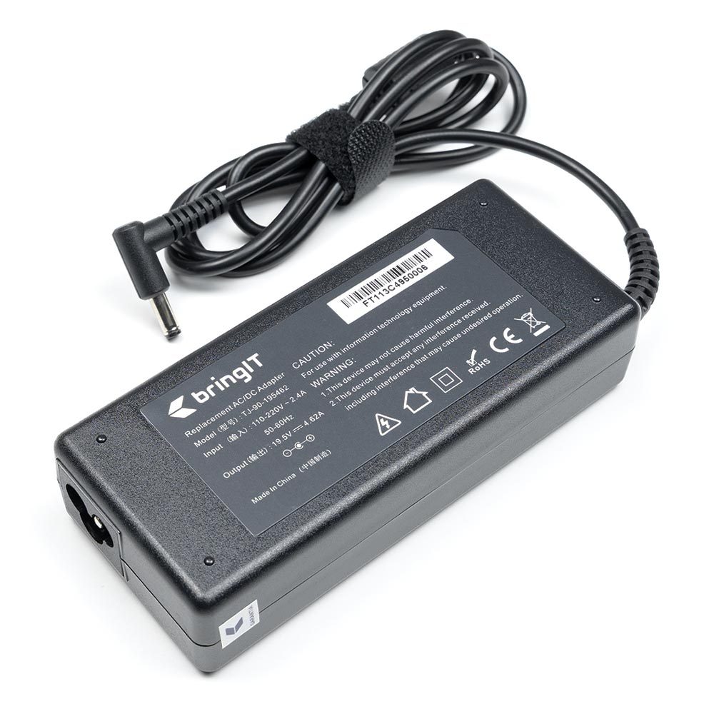 Fonte para Notebook compatível com Dell 4.5MMX3.0MM 19.5V 4.62A 90W — Informática