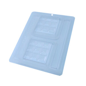 Forma de Acetato Especial Tablete Quadrado Ref.10614 1 unidade Bwb