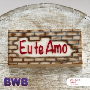 Forma de Acetato Tablete Eu Te Amo Especial Cód. 10165 Bwb Rizzo